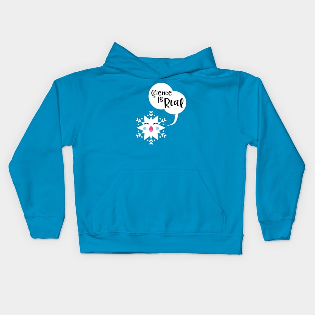 Special Science-y Snowflake Kids Hoodie by authenticamerican